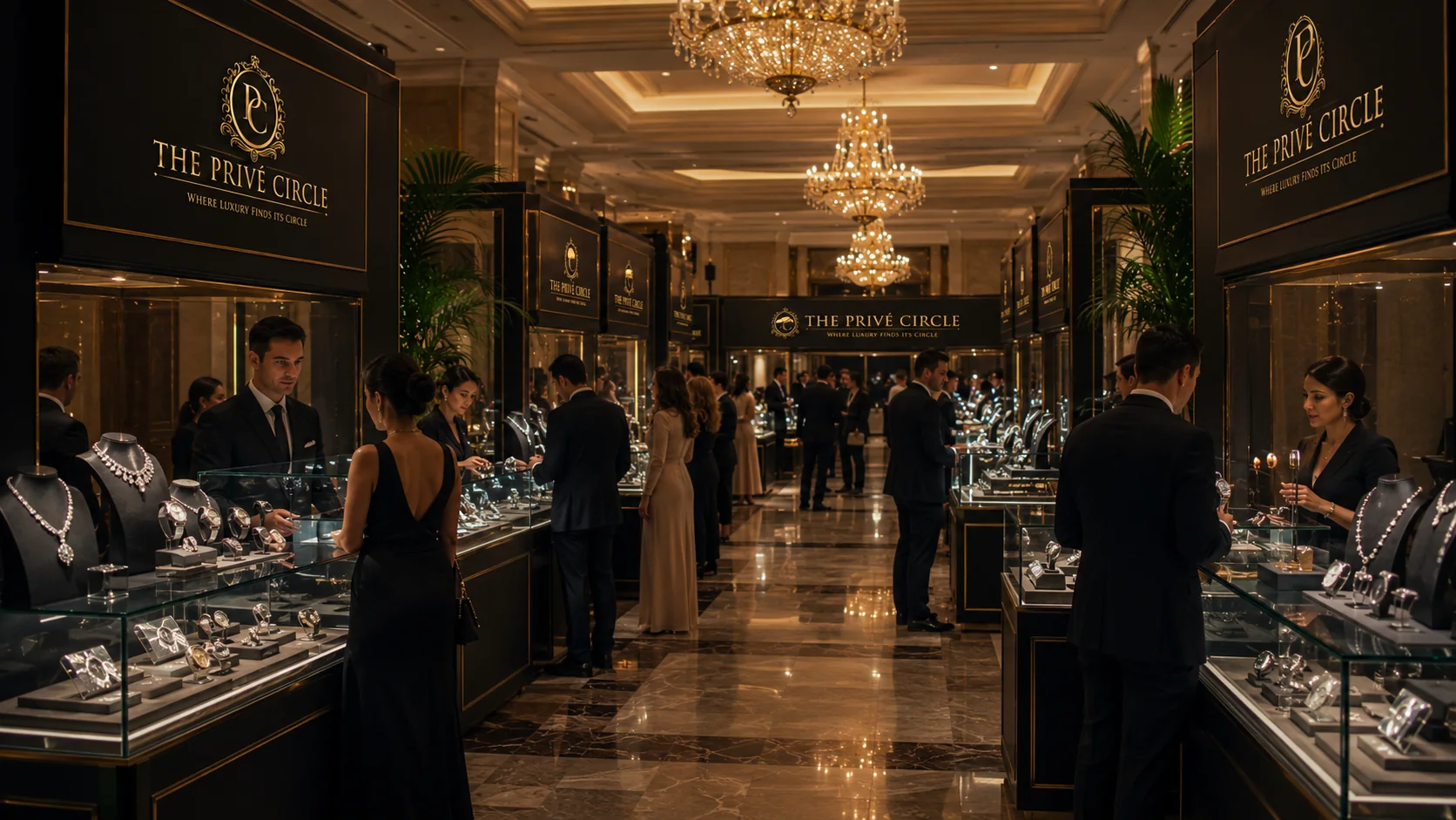 Luxury brand showcase