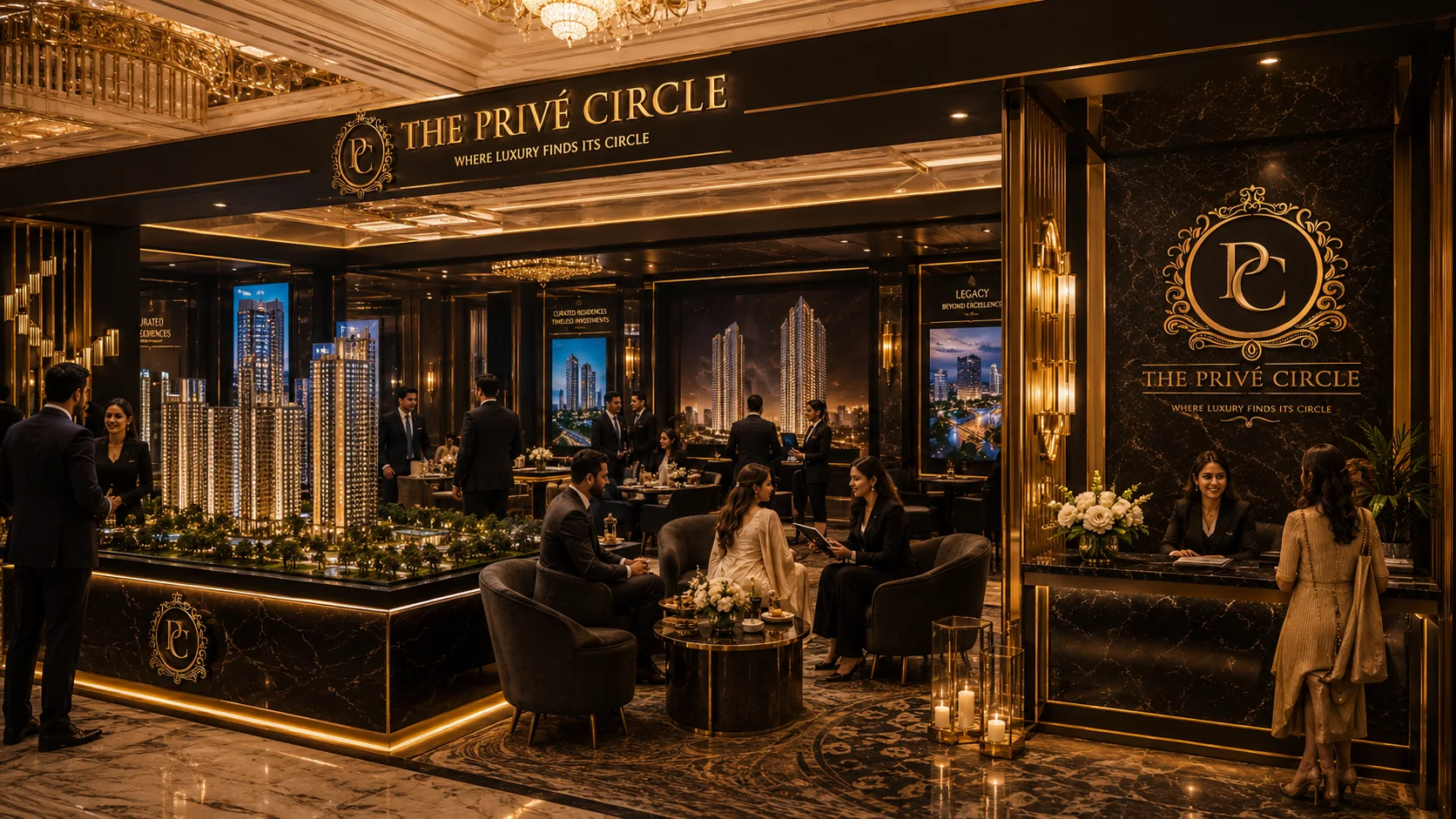 Premium brand experience at The Privé Circle